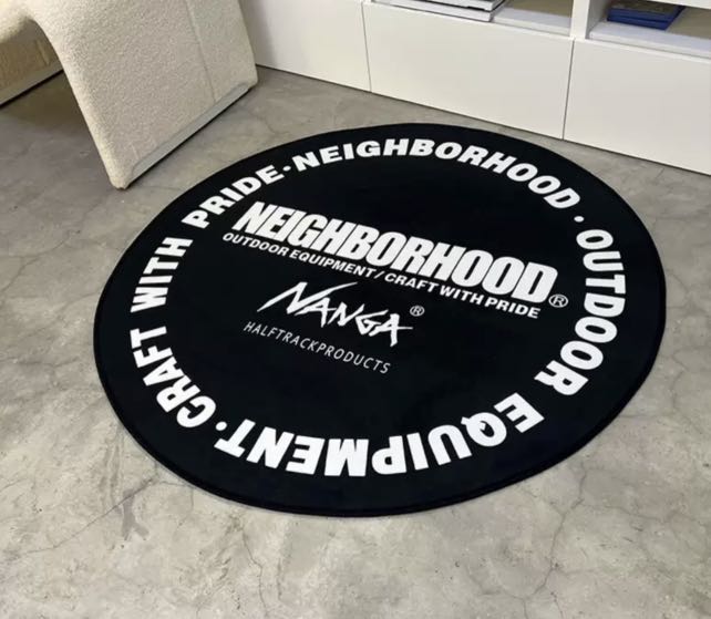 NBHD FLOOR MAT CIRCLE CIRCULAR ROUND CARPET FLOORING LIVING BED ROOM ...