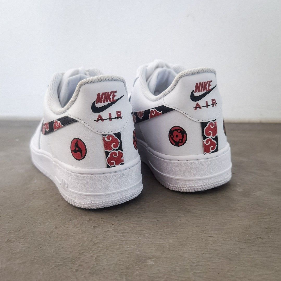 Customized white air force 1 top