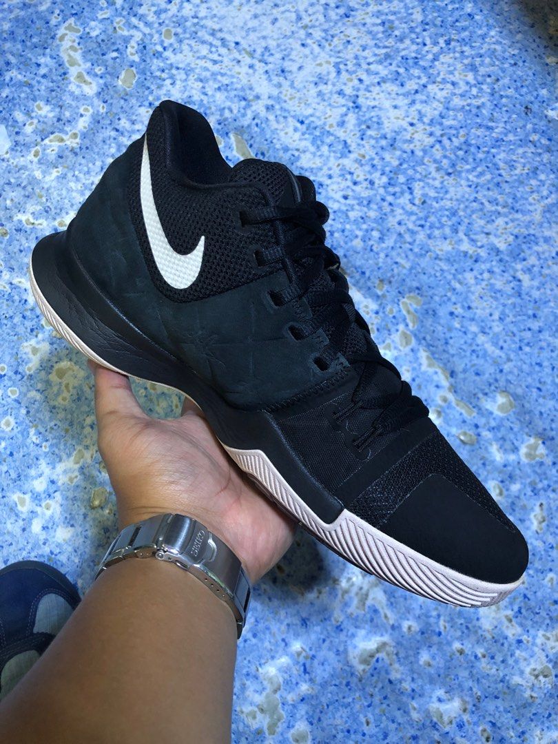 Kyrie 4 black new arrivals suede