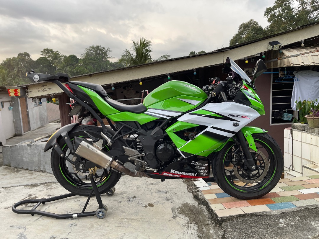 Ninja 250 deals sl olx