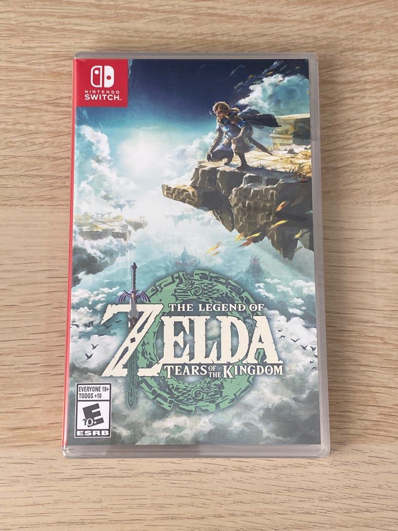 Nintendo switch Games Zelda Tears of the Kingdom TOTK, Video Gaming