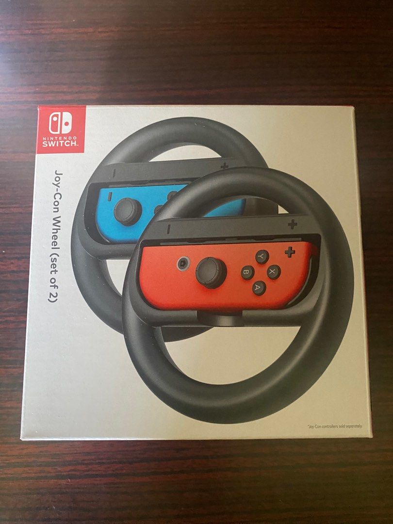 Nintendo Switch JoyCon Wheel for 2, Video Gaming, Video Games