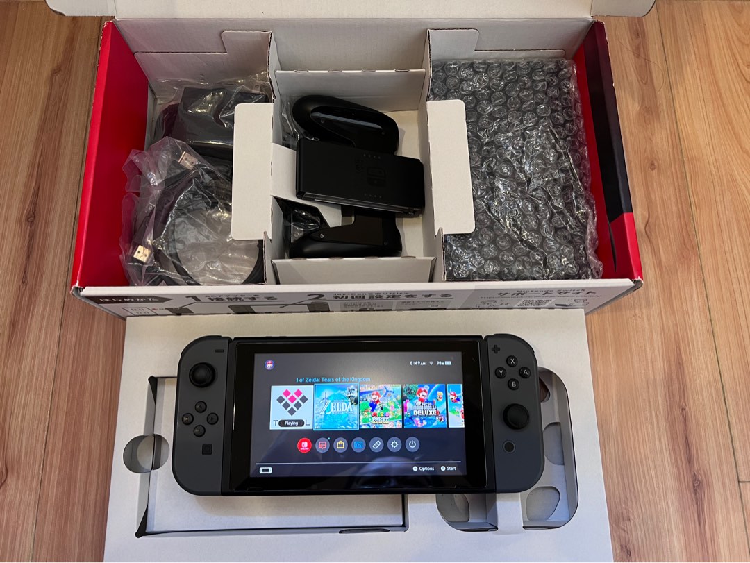 Nintendo Switch v2 Jailbreak (128GB + Zelda Tears of the Kingdom