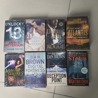 Novel import text inggris bekas murah original