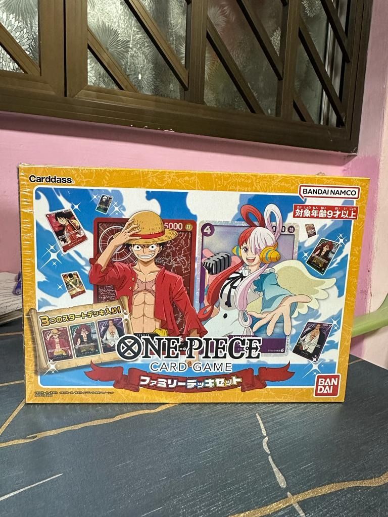 One Piece Card Game Family Deck Set (Jap) [BOX], Hobbies & Toys, Toys &  Games on Carousell