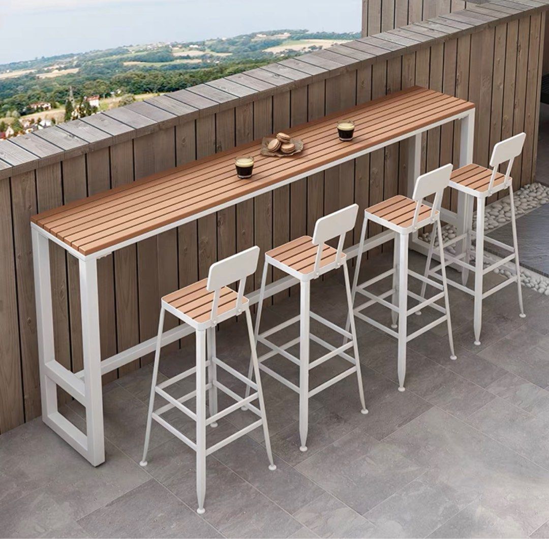 Modern outdoor bar hot sale table