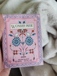 Original zara new collection wonder rose brand new 90ml