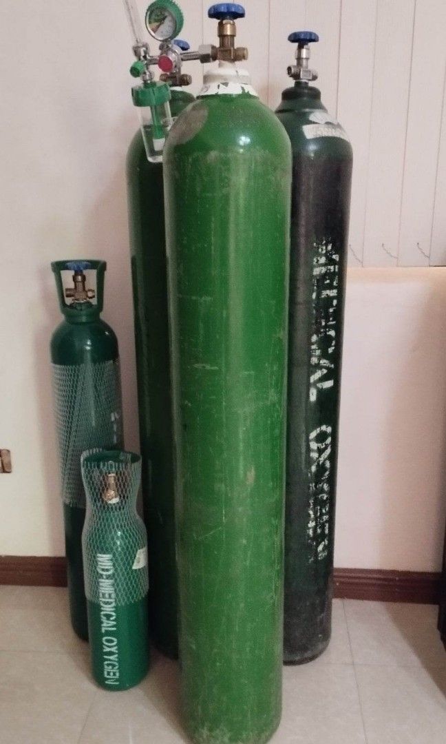 Oxygen tanks for Sale (50, 40 and 30 lbs) on Carousell