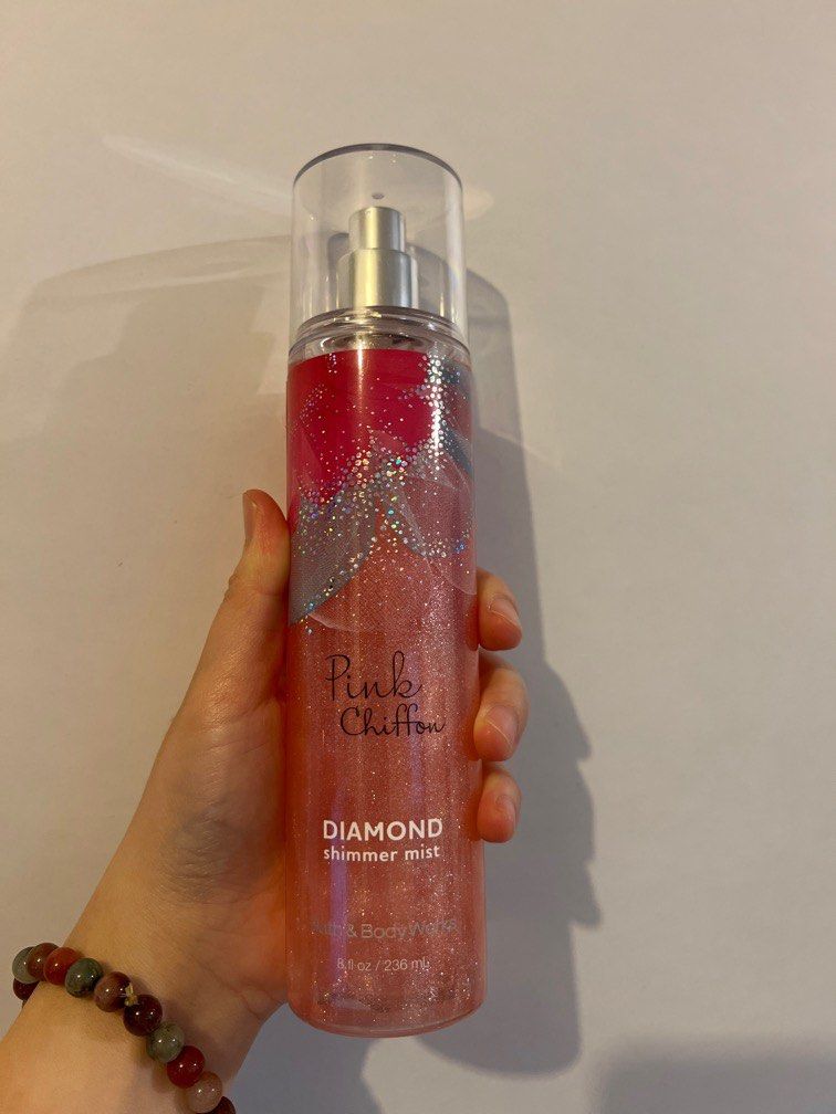 Pink chiffon deals shimmer mist
