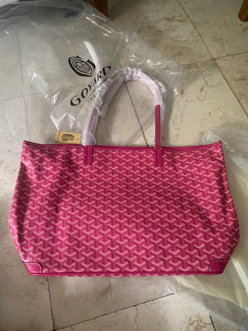 Pink Goyard Artois GM Size, Women's Fashion, Bags & Wallets, Tote
