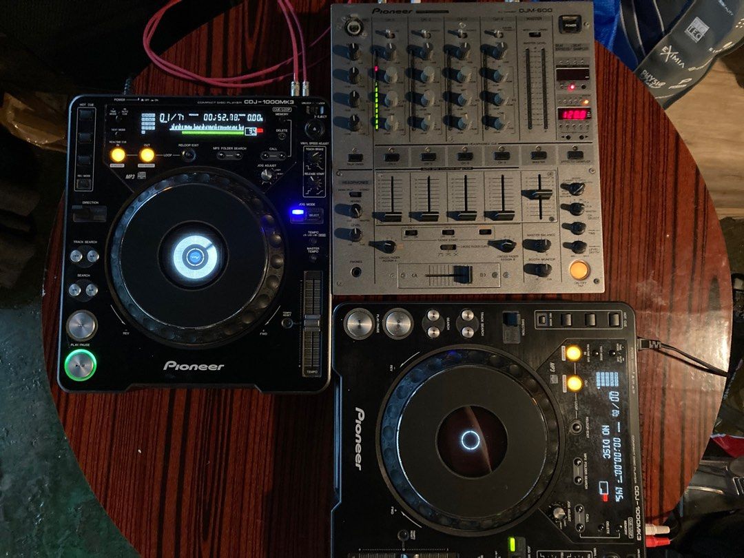 Pioneer DJM 600 Mixer, Pioneer CDJ 1000 MK3., 興趣及遊戲, 音樂