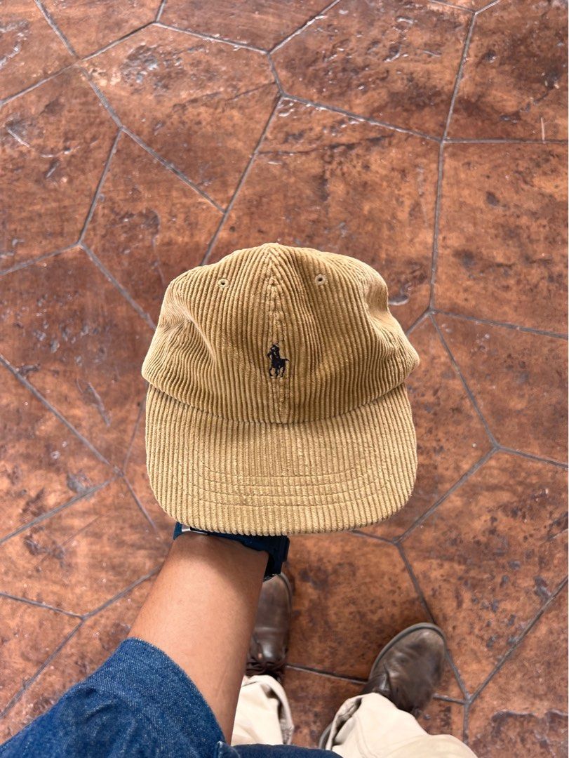 Polo ralph hot sale lauren cord cap