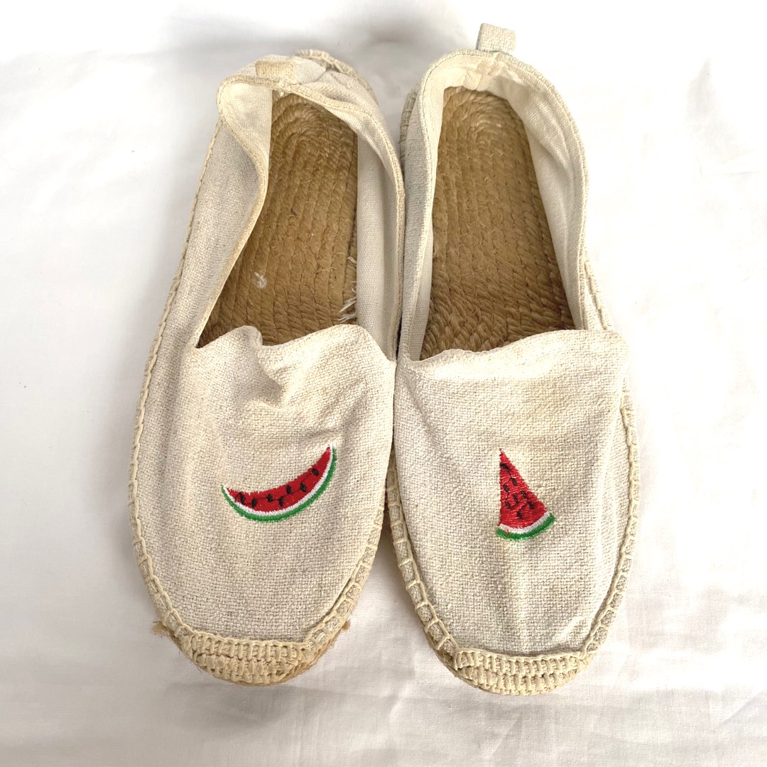 Preloved Authentic Soludos Watermelon Espadrille Women s Fashion