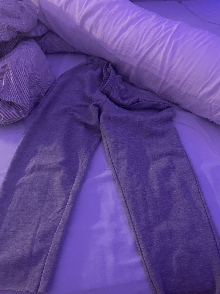 Pull and Bear grey pants, Women's Fashion, Bottoms, Other Bottoms on