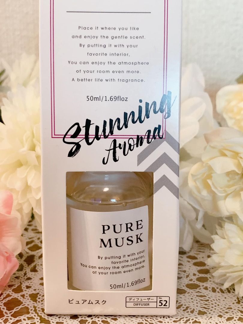 PURE MUSK Home Fragrance Aroma Diffuser Blend With Any Decor For Your