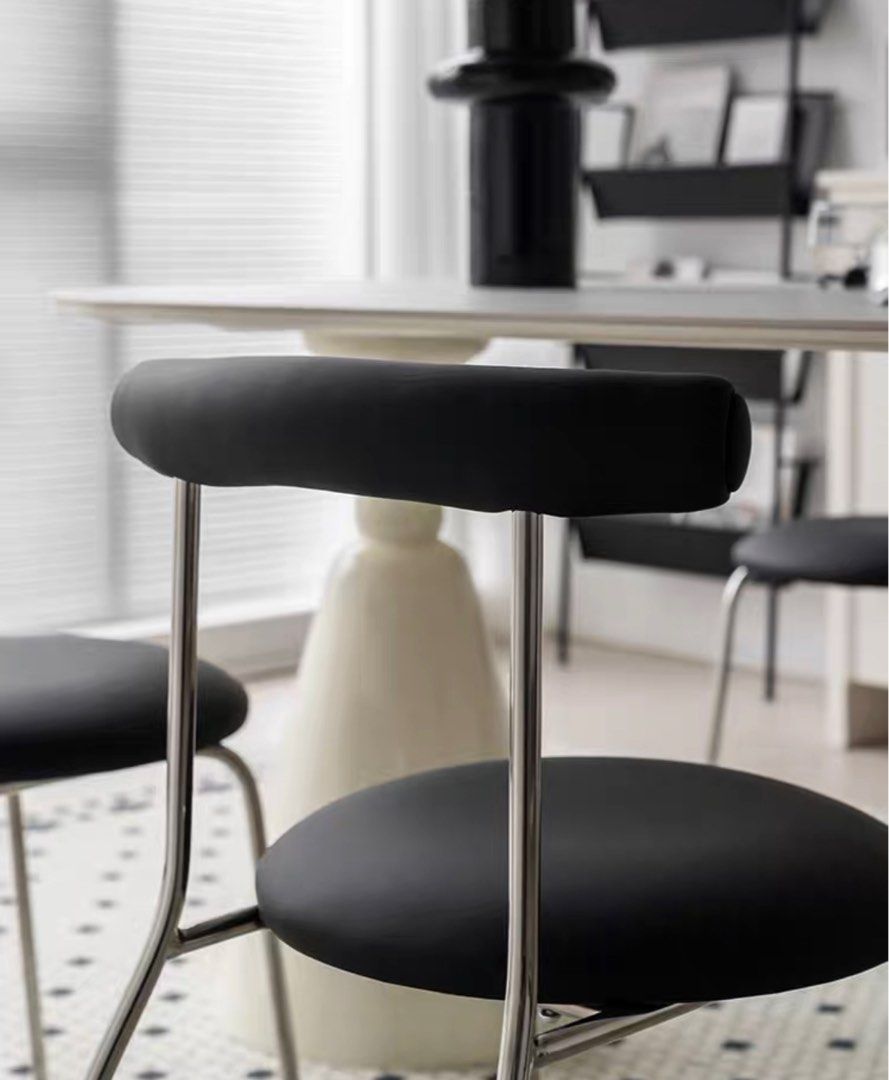 Curated visual reference: Visual Reference: Qie Minimalist Dining Chair Furniture Home Living Furniture Chairs