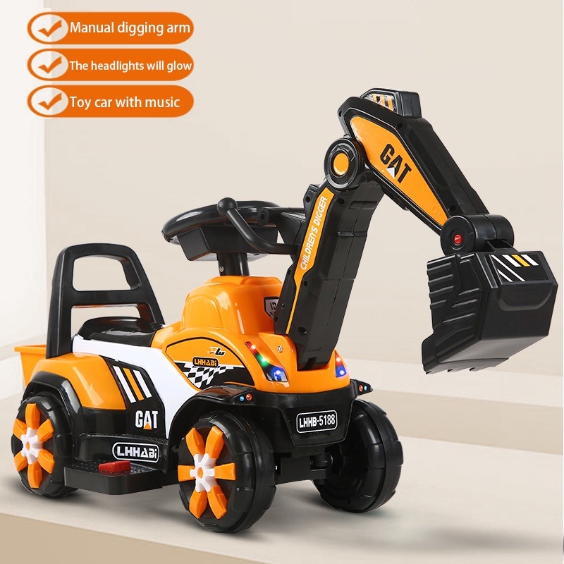 Sit on on sale excavator toy