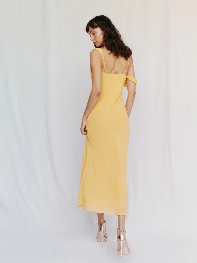 yellow mexican dress Embroidered Youth Dress: Yellow 8 main image 1