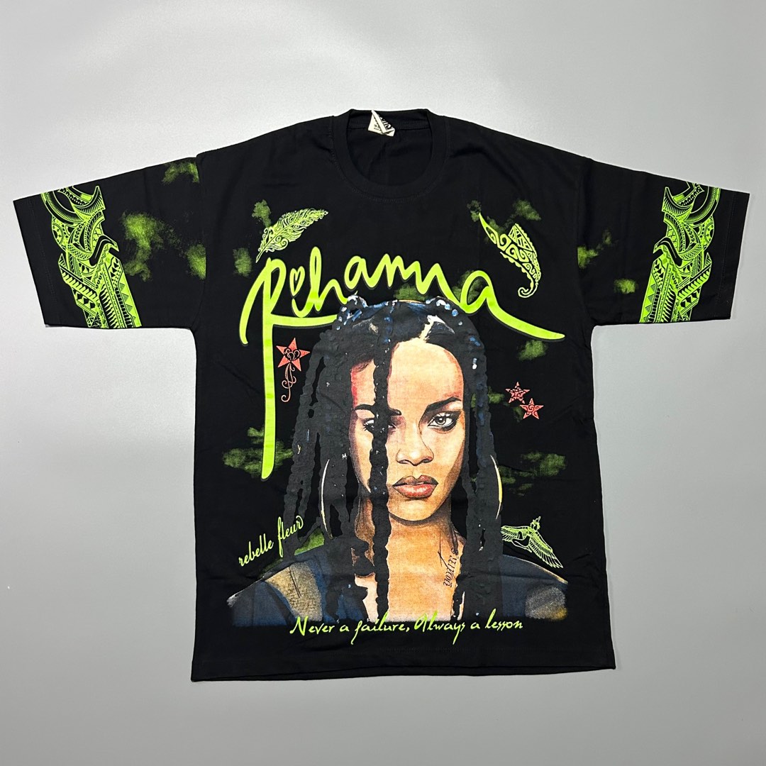 RIHANNA AOP THAI BOOTLEG, Men's Fashion, Tops & Sets, Tshirts & Polo ...
