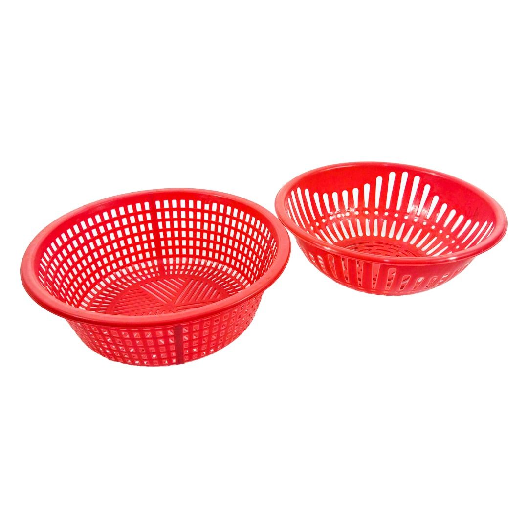Round Basket Tray Plastic Multipurpose Fruit Baskets Storage Organizer Strainer Salaan (Category: Storage Boxes & Baskets) located in Caloocan City. Submitted by 3hctrading (Listing ID 1231487585, Image 3). Description: Round Plastic Basket Tray SKU: A7540 Type A #021 A7541 Type B #022 Features ✦ Sold per piece ✦ 100% Brand new and high quality ✦ Useful in many places around the home, such as kitchen, home office, or garage. ✦ Great organizer for