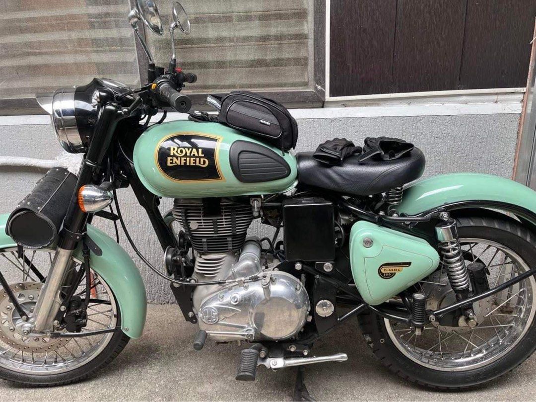Royal enfield classic 350 mint green hotsell