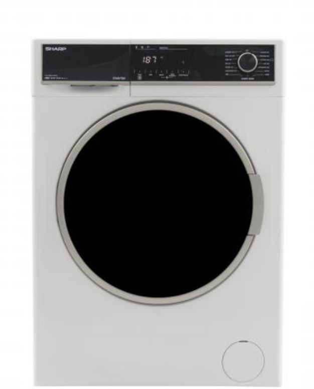 Sharp Front Load Washing Machine 8.0KG ESHFH814AW3, TV & Home