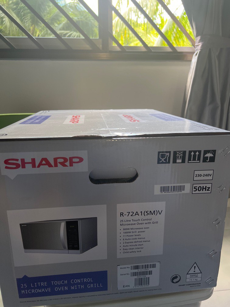 Sharp R-72A1 Microwave Oven, TV & Home Appliances, Kitchen Appliances ...