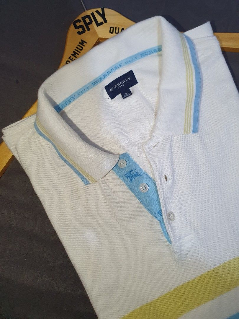 Shirt polo burberry original made in hongkong