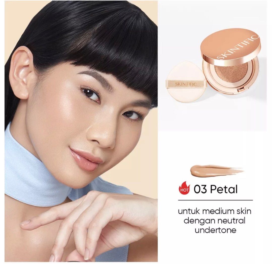SKINTIFIC Cover All Perfect Air Cushion High Coverage Poreless&Flawless