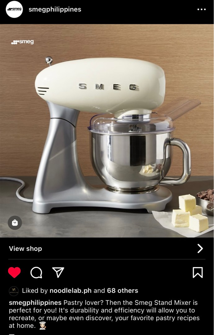 Smeg mixer and accessories on Carousell
