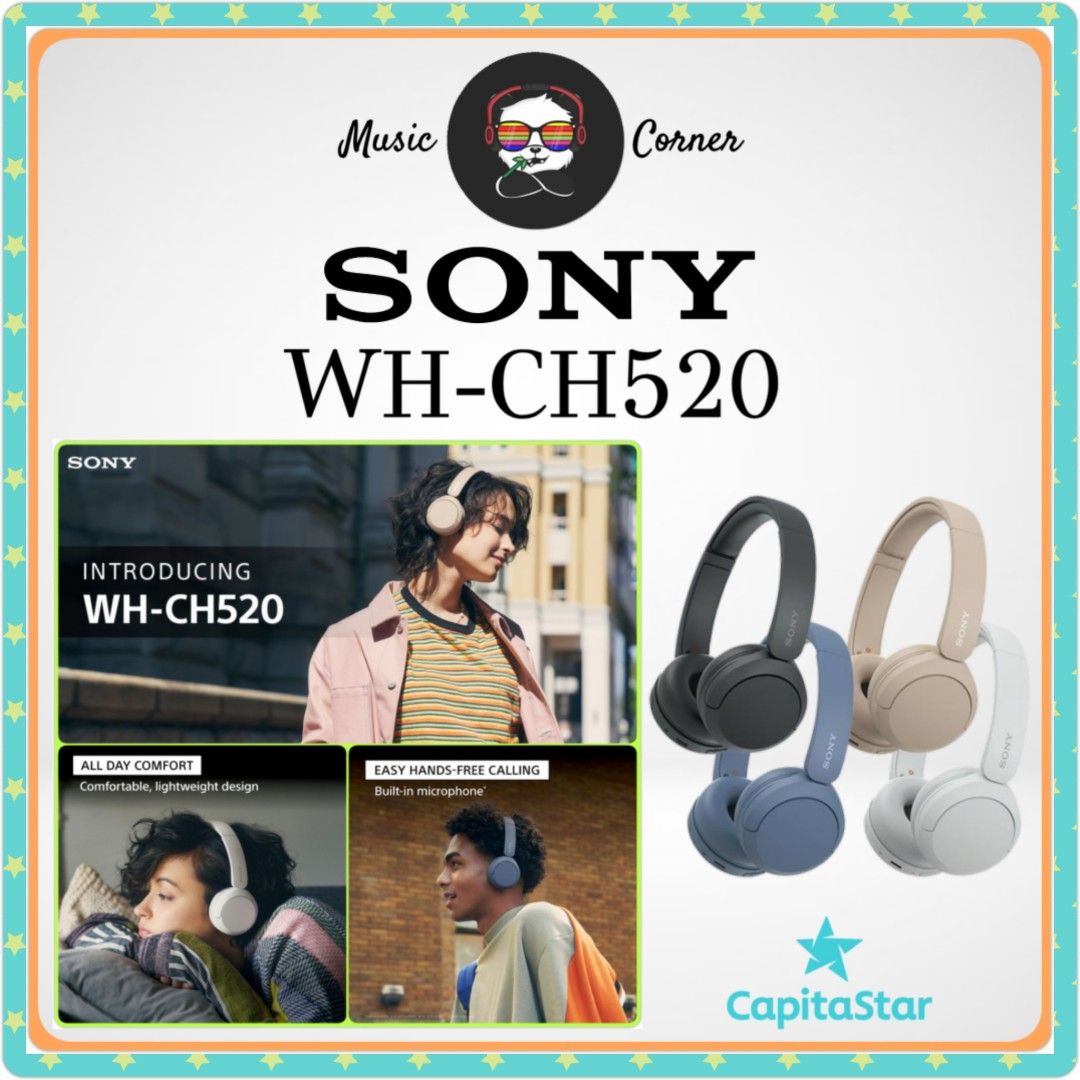 Sony WH-CH520, Audio, Headphones & Headsets on Carousell