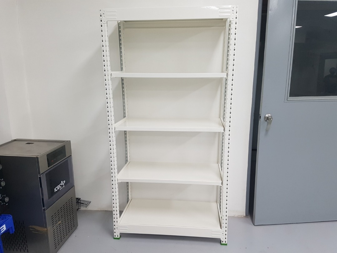 stand alone racks steel metal shelves standee, Furniture & Home Living ...