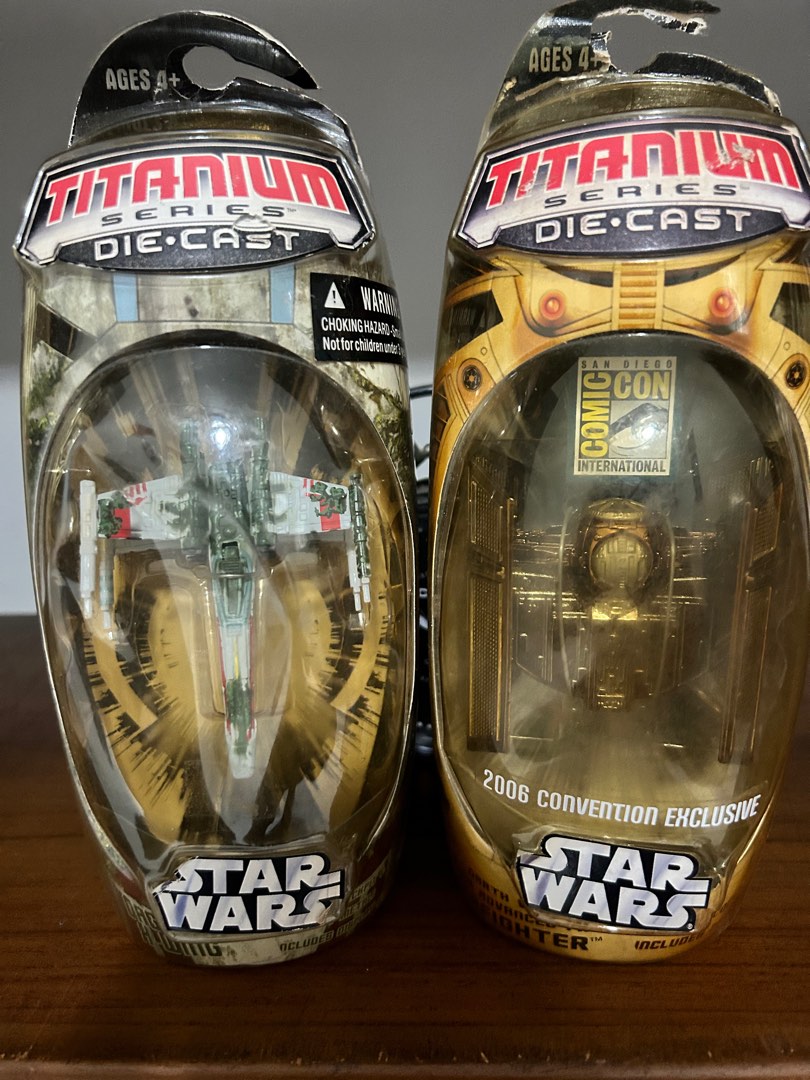 STAR WARS XWING & STARFIGHTER TITANIUM DIE CAST, Hobbies & Toys, Toys & Games on Carousell