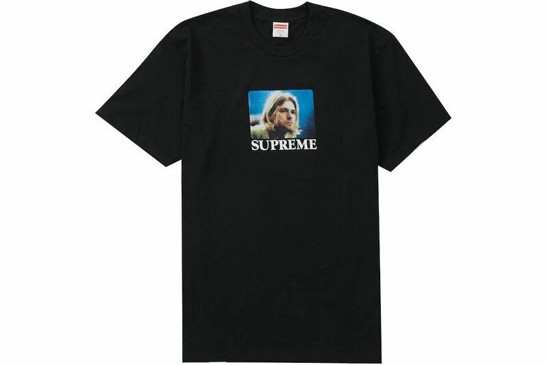 Supreme SS23 Kurt Cobain Tee Black s 木村拓哉, 名牌, 服裝- Carousell