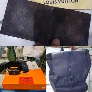 TAKE ALL Hermes belt -  Louis Vuitton wallet & bag