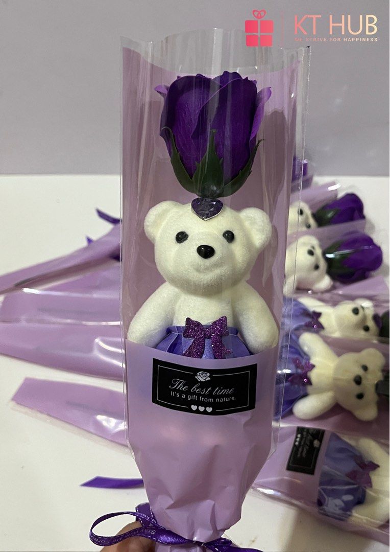Rose bear on sale for $5