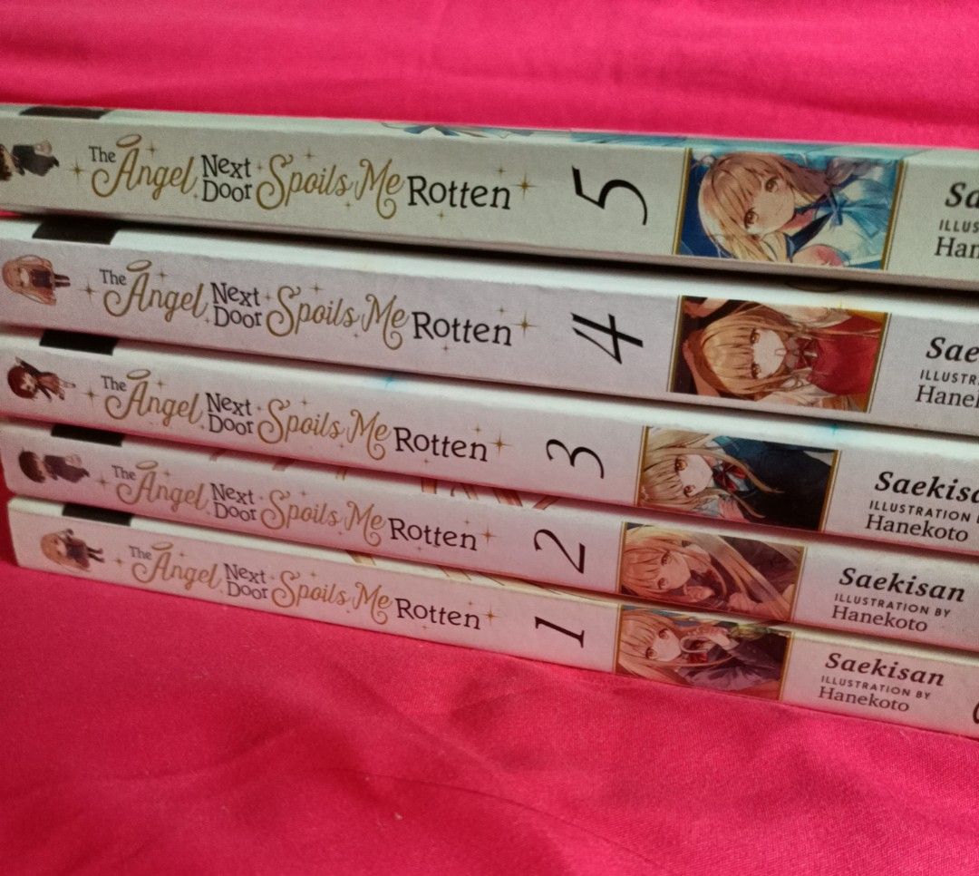 The Angel Next Door Spoils Me Rotten Volume 5 The Angel Next Door Spoils Me Rotten Light Novel vol1-5, Hobbies & Toys
