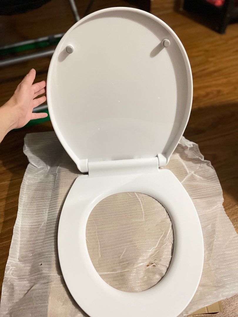 Toilet Bowl Cover, Furniture & Home Living, Bathroom & Kitchen Fixtures on Carousell