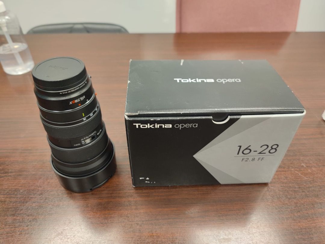 Tokina Opera 16-28mm F2.8 FF (For Canon), 攝影器材, 鏡頭及裝備
