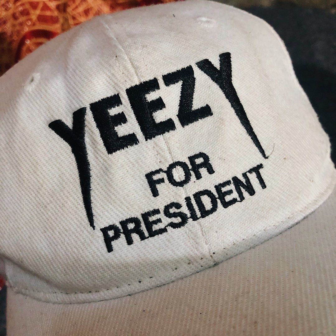 Yeezy for president cap top