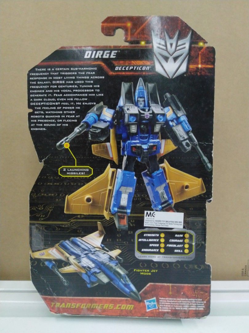 Transformers hot sale generations dirge