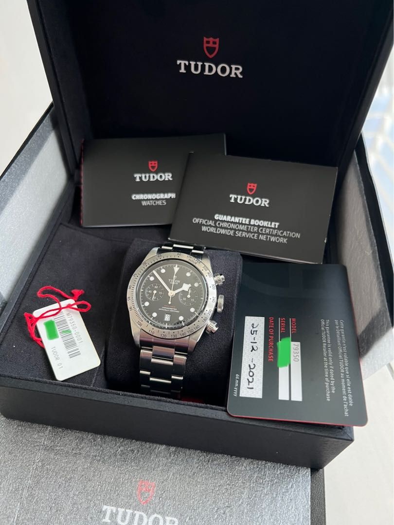 TUDOR BLACK BAY CHRONOGRAPH SWISS MADE AUTOMATIC M79350 Men s