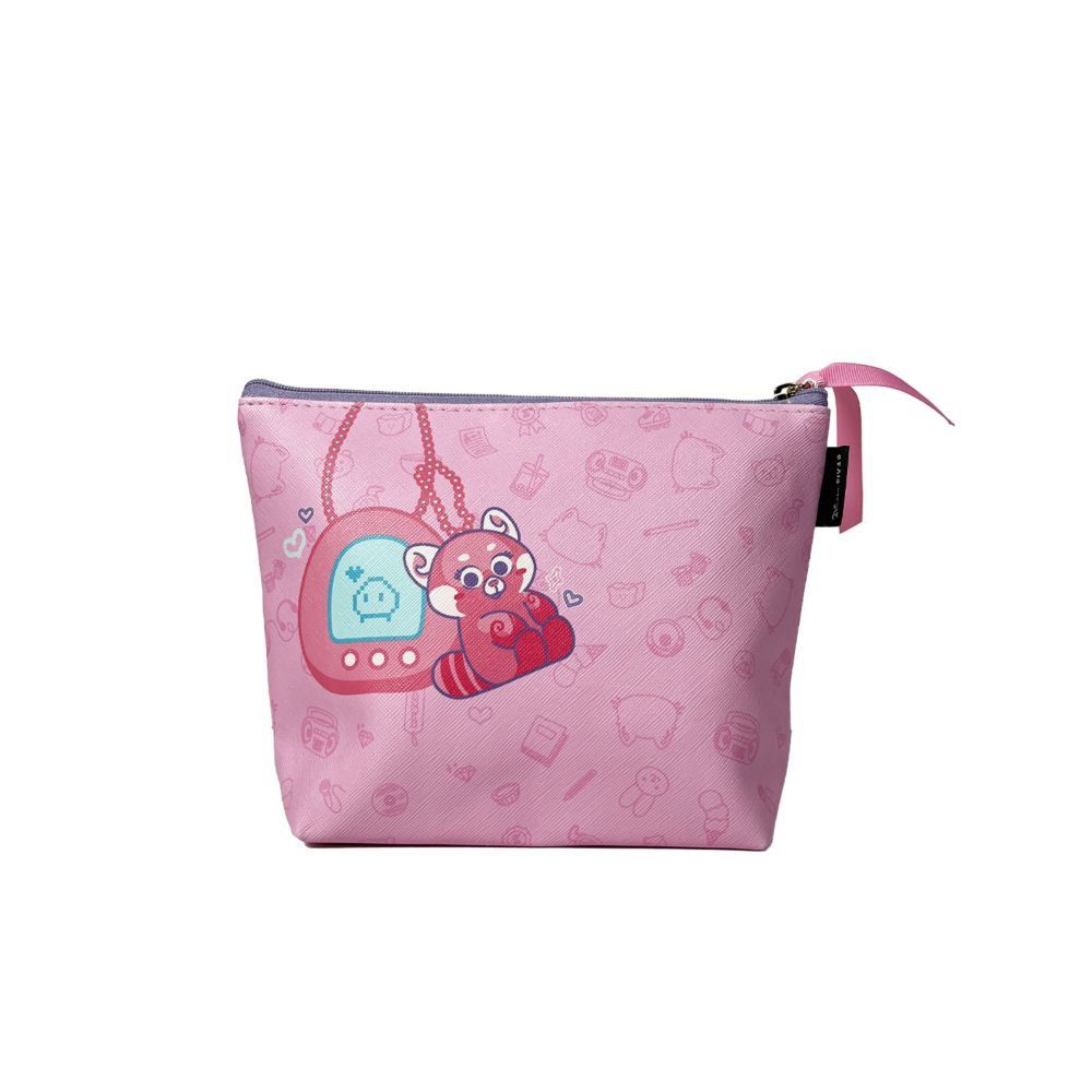 Turning Red Tamagotchi Cosmetics Pouch, Women's Fashion, Bags & Wallets ...