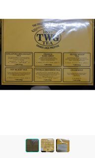 TWG TEA TASTER (Exp: 3years)