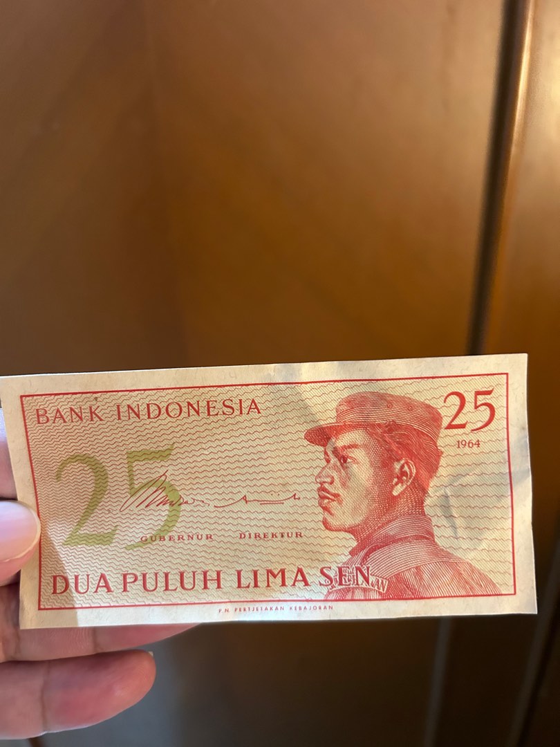 uang 25 sen tahun 1964, Antik, Uang Lama di Carousell
