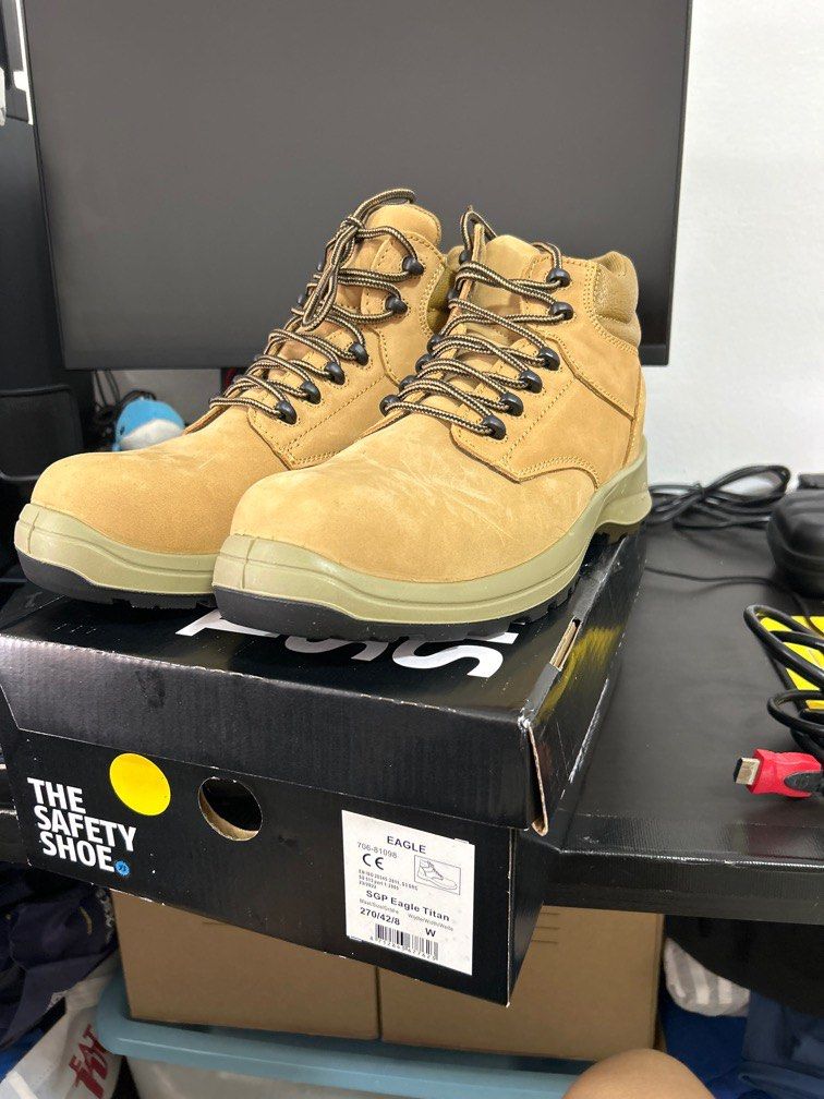 UK8 US9 Bata Safety Shoes Eagle Titan