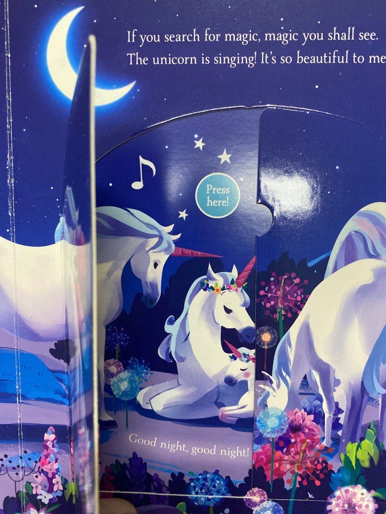 Unicorns song lift & listen book on Carousell