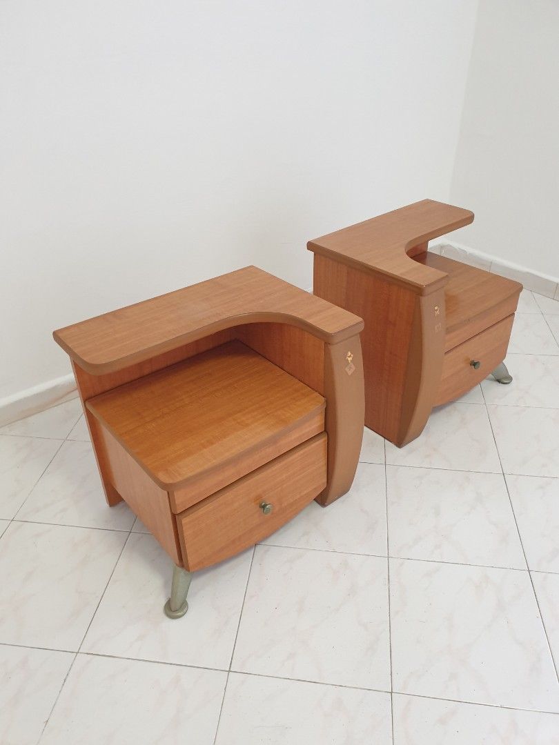 Used bedside tables, Furniture & Home Living, Furniture, Tables & Sets