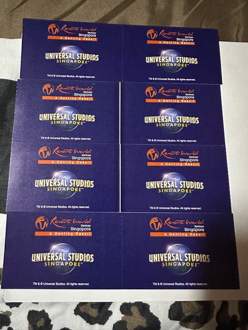 USS tickets, Tickets & Vouchers, Local Attractions & Transport on Carousell