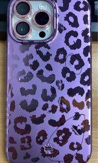 Velvet Caviar Leopard Amethyst Iphone 14 Pro Max Case